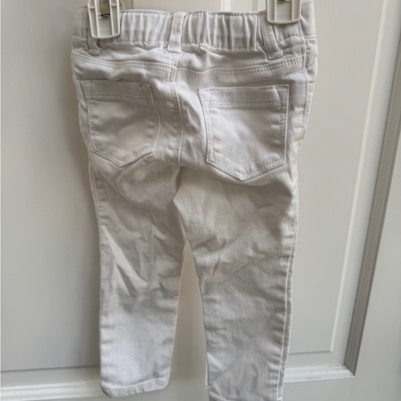 Old Navy 3T Girls White Jeans Classic Skinny Jeans Pants - Picture 5 of 8